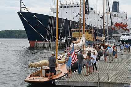 Exhibition at Castine Town Dock