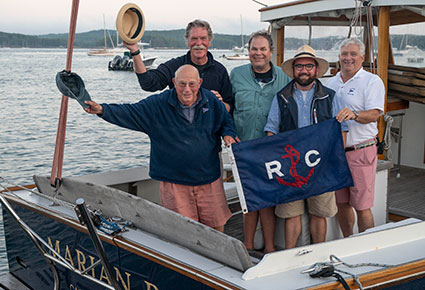 The Race Committee: David Bicks, Kevin Coady, George Murnaghan, Cam Brien and John Bicks.