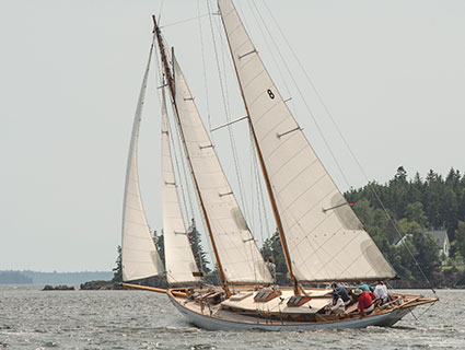 Spirit, a 1934 John Alden schooner — winner of Classic C